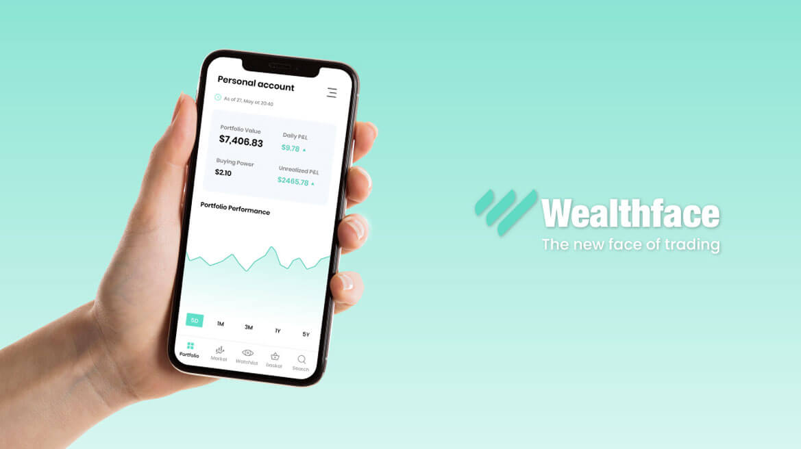 Wealthface New innovation: Launching a low commission Trade App